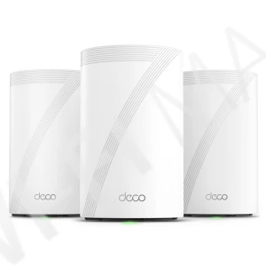 TP-Link Deco BE68 BE14000 (3-pack), трехдиапазонный Mesh-система Wi-Fi 7 (3 устройства)