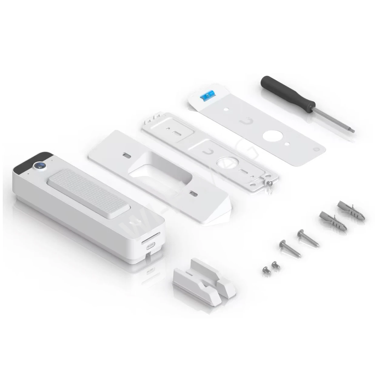 Ubiquiti UniFi Access Doorbell Lite White, белый видеодомофон 5 Мп с поддержкой PoE и двусторонней аудиосвязью