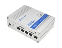 3G, 4G (LTE) Teltonika RUTX12 WiFi LTE Cat6 Router, промышленный LTE-роутер Wi-Fi 5 с GPS и Bluetooth