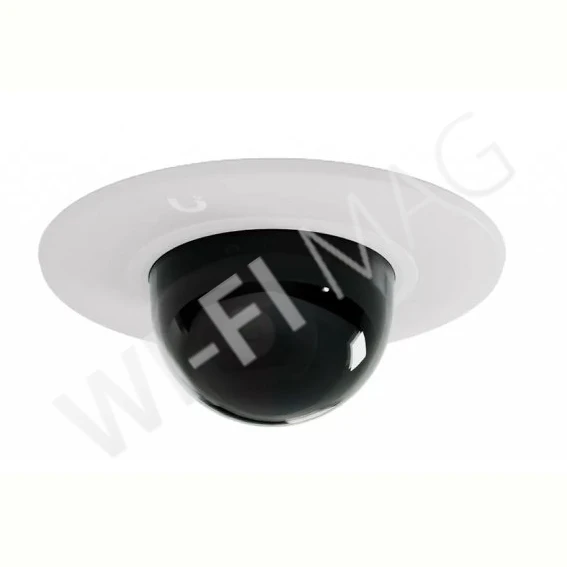 Ubiquiti UniFi G5 Dome Ultra Flush Mount White, белое крепление с дымчатым куполом для скрытого монтажа камеры UVC-G5-Dome-Ultra в стену/потолок
