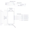 Teltonika PR1KCN40 5G Combo MIMO Mobile/GNSS SMA Antenna, уличная комбинированная мобильная антенна с 5-ю кабелями 3 м