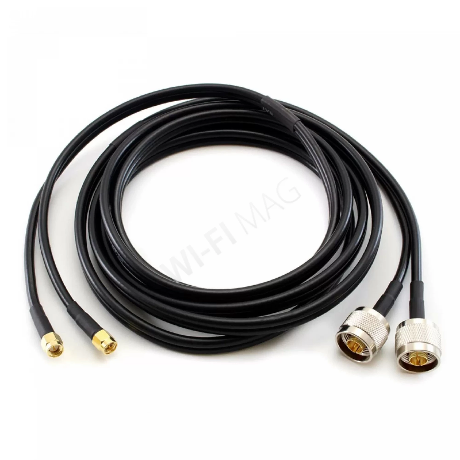 Кабель SMA-Male/N-Male RF240, 10 метров, комплект 2 штуки