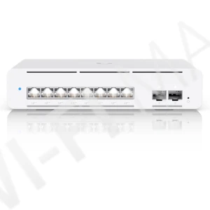 Ubiquiti UniFi Switch Pro XG 8 PoE (155 Вт) управляемый с 8 портами PoE++ Etherlighting коммутатор