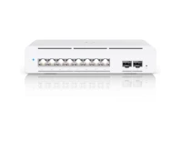 Управляемые коммутаторы с PoE Ubiquiti UniFi Switch Pro XG 8 PoE (155 Вт) управляемый с 8 портами PoE++ Etherlighting коммутатор
