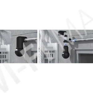 Ubiquiti G5 PTZ Conduit Adapter Black, черный кронштейн для крепления на дюймовую кабельную трубу 3/4 камер UVC-G5/G6-PTZ