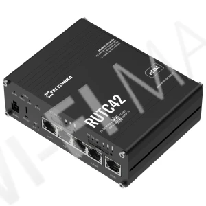 Teltonika RUTC42, двухдиапазонный маршрутизатор 4G LTE Cat 4 Wi-Fi 6 с двумя модемами