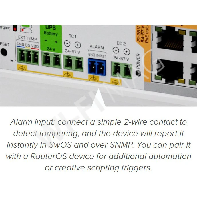 Mikrotik netPower Lite 8P (CSS610-8P-2S+OUT) уличный PoE-коммутатор со встроенным ИБП