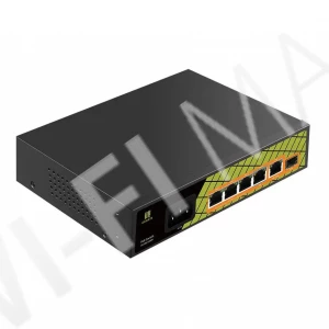 Conexpro GNT-P1006GA, с 5 портами 1 Гбит/с (4 PoE) и 1 SFP портом неуправляемый коммутатор