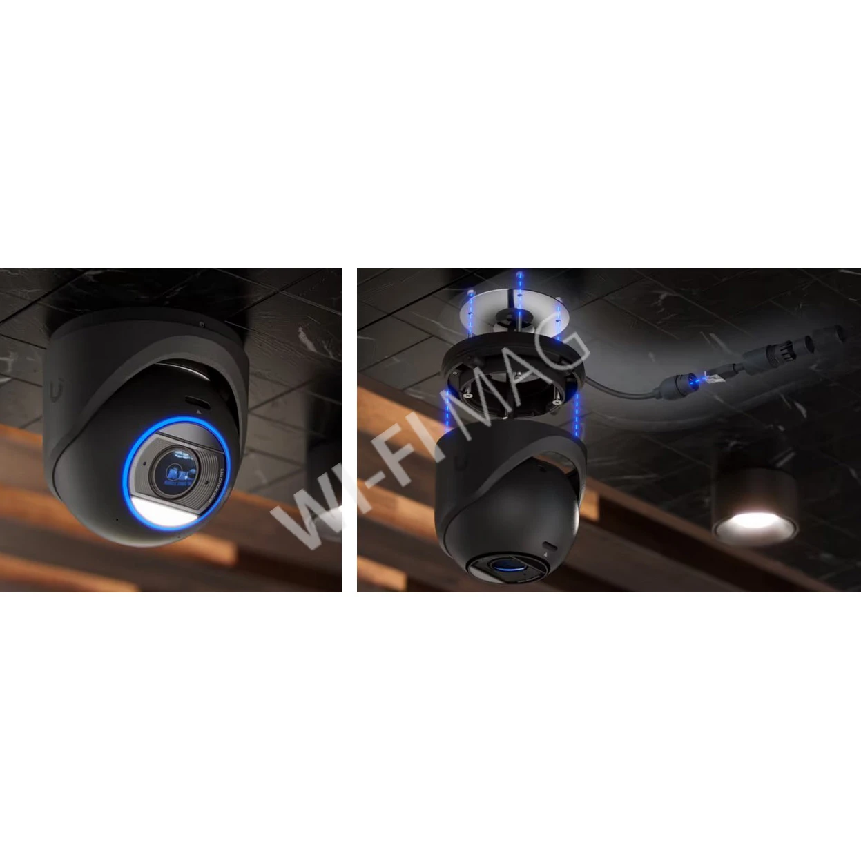 Ubiquiti UniFi Video Camera G6 Pro Turret Black, 8 Мп черная уличная PoE+ турельная c 2,36-кратным оптическим зумом IP-видеокамера