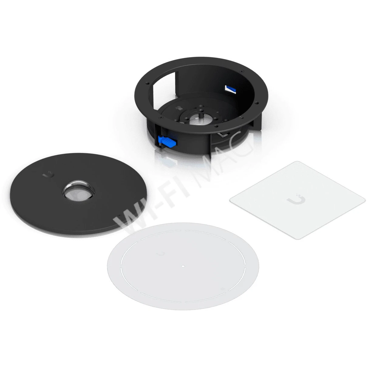 Ubiquiti UniFi G6 Pro 360 Flush Mount Black, черное крепление для скрытого монтажа камер UVC-G6-Pro-360 в стену/потолок