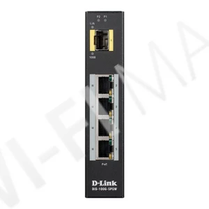 D-Link DIS-100G-5PSW/A1A, 5-портовый неуправляемый коммутатор с PoE