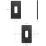 Ubiquiti Doorbell Lite Gang Box Mounting Plate Black, черная монтажная пластина для видеодомофона UVC-Doorbell-Lite