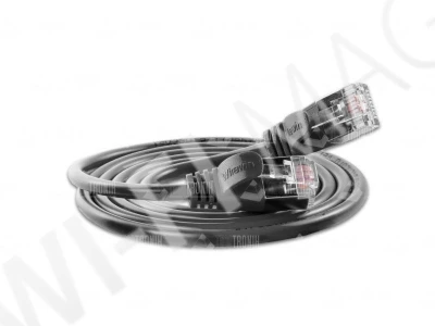 Кабель Wirewin SLIM LIGHT STP Cat.6, 1.0 м, черный