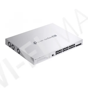 TP-Link S5500-24MPP4XF, 4 SFP+ и 24 порта 2,5 Гбит/с (8 PoE++, 16 PoE+) линейки Omada Pro управляемый коммутатор