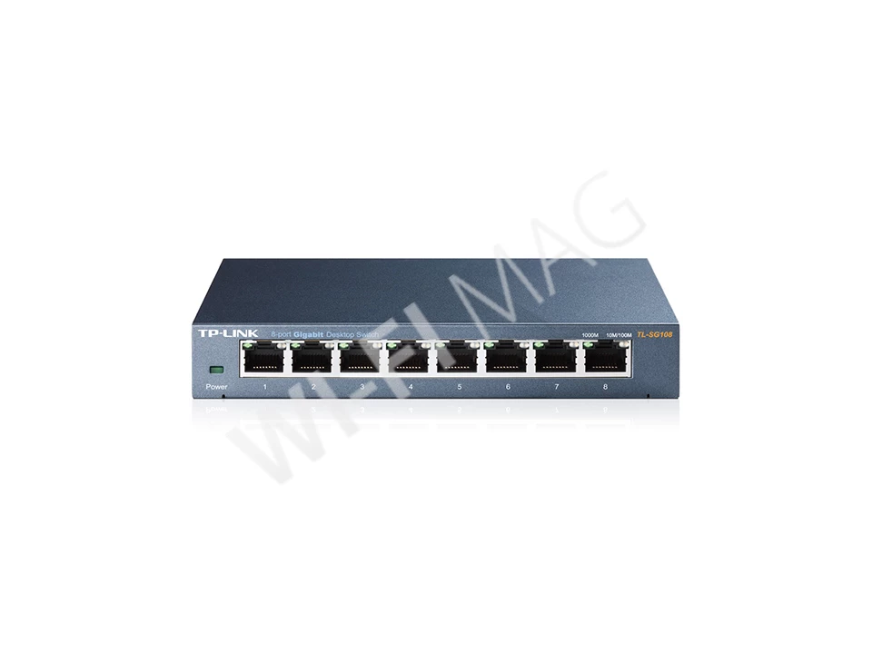 TP-Link TL-SG108 8-портовый гигабитный настольный коммутатор
