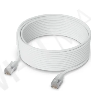 Ubiquiti UniFi Etherlighting Patch Cable (12 метров) патч-кабель Cat.6A, RJ45, белый