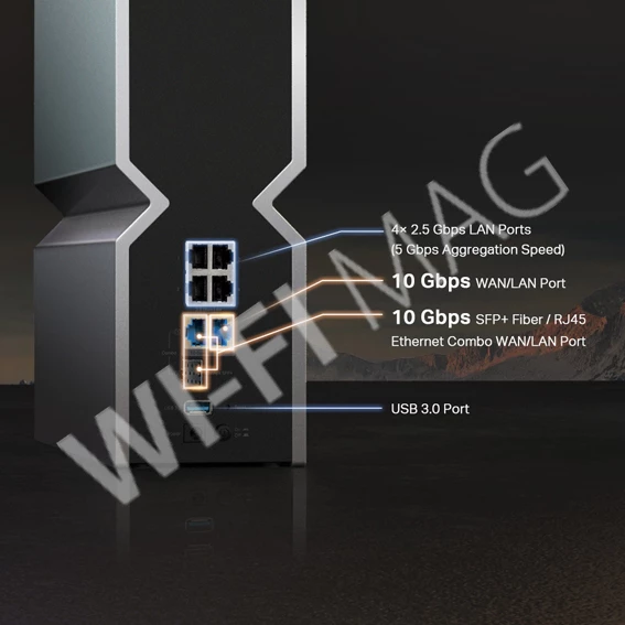 TP-Link Archer BE800 BE19000 Tri-Band, трехдиапазонный маршрутизатор Wi‑Fi 7