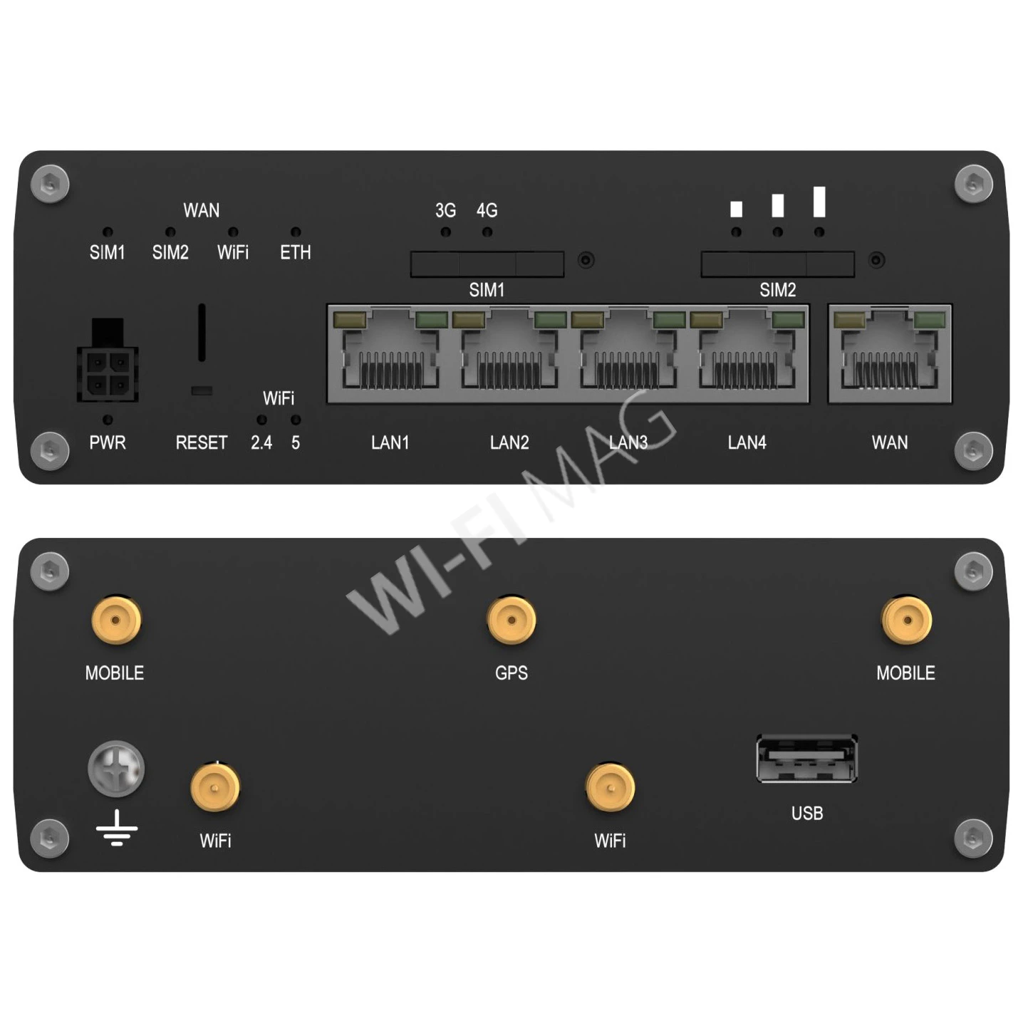 Teltonika RUTM16 Cat 6 LTE Router, двухдиапазонный LTE-маршрутизатор Wi-Fi 5
