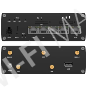 Teltonika RUTM16 Cat 6 LTE Router, двухдиапазонный LTE-маршрутизатор Wi-Fi 5