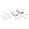 TP-Link EAP775-Wall BE9300, трехдиапазонная точка доступа Omada Wi-Fi 7 с поддержкой PoE