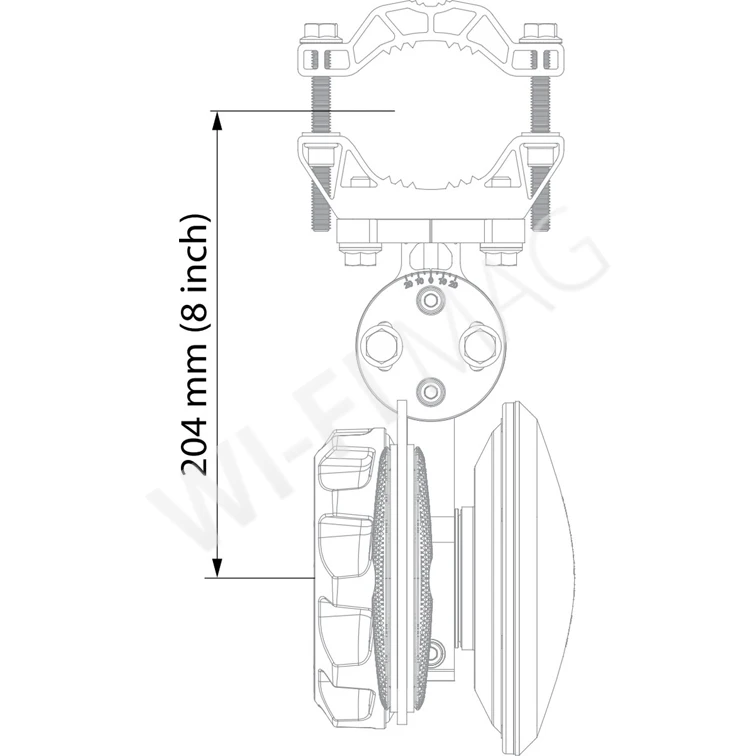 RF Elements Symmetrical Horn WB Antennas with TwistPort, 5/6GHz, 10 dBi, 90° антенна секторная пассивная