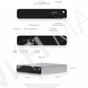 Ubiquiti UniFi CloudKey+ 1TB SSD электронное устройство
