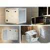 Ubiquiti 12U Rack Cabinet Perforated Front Door Swing (700 мм) двухсекционный стоечный шкаф 12U с 2-мя вентиляторами и перфорированной дверцей