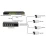 Conexpro GNT-6FP51G6, уличный с 5 портами 1 Гбит/с (4 PoE) неуправляемый коммутатор