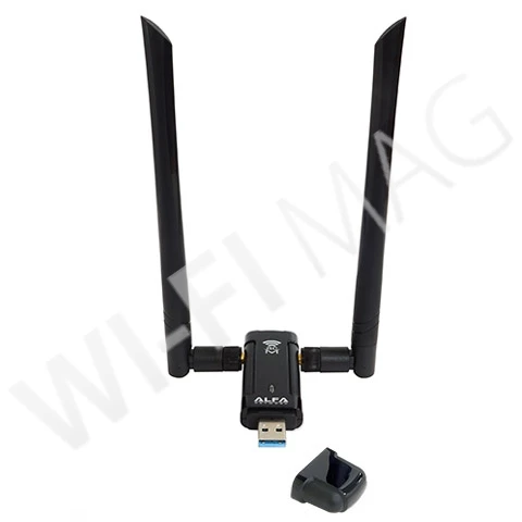 Alfa Network AWUS036ACM двухдиапазонный беспроводной USB 3.0 адаптер с внешними антеннами 5dBi