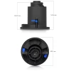 Ubiquiti G6 PTZ In-Ceiling Mount Black, черный  кронштейн для скрытого монтажа в потолок камеры UVC-G6-PTZ