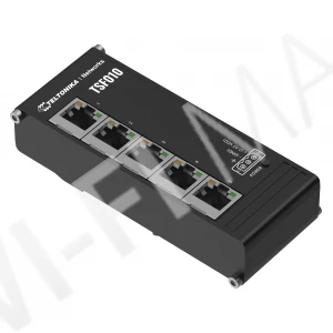 Teltonika TSF010, плоский 5-портовый 10/100 Мбит/с неуправляемый коммутатор