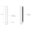 Ubiquiti UniFi Protect Glass Break Sensor SuperLink, датчик движения с системой обнаружения разбития стекла
