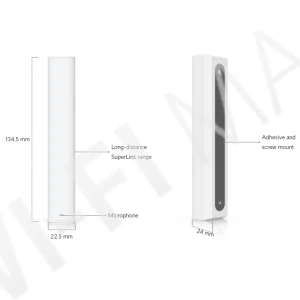 Ubiquiti UniFi Protect Glass Break Sensor SuperLink, датчик движения с системой обнаружения разбития стекла