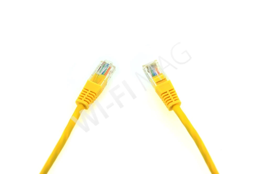 Кабель патч-корд Masterlan patch cable UTP, Cat5e, 1 м, неэкранированный, желтый