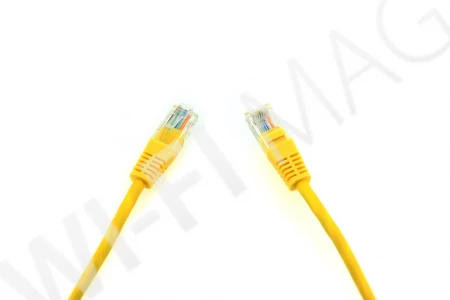 Кабель патч-корд Masterlan patch cable UTP, Cat5e, 1 м, неэкранированный, желтый