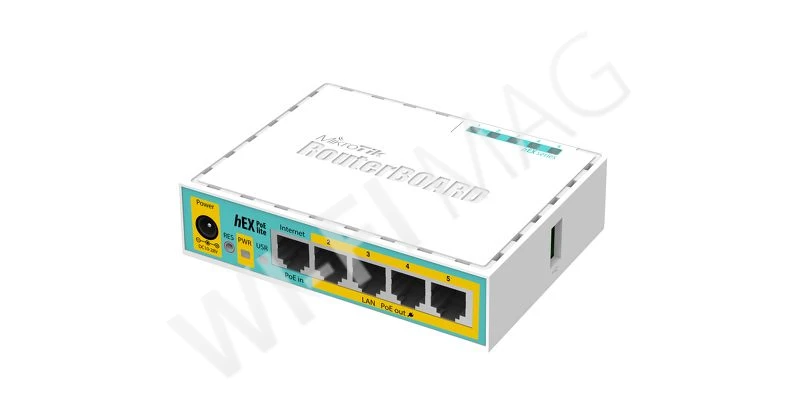 Mikrotik RouterBOARD hEX PoE lite электронное устройство, выставочный образец