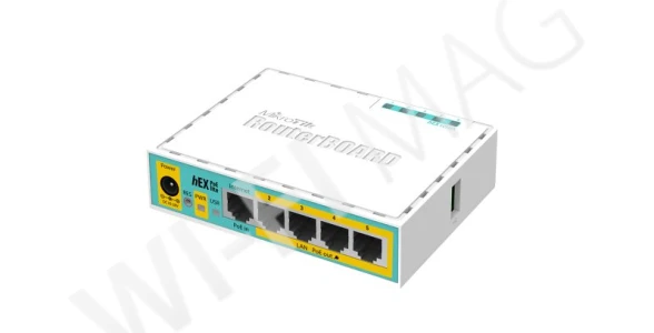Mikrotik RouterBOARD hEX PoE lite электронное устройство, выставочный образец