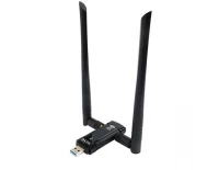 Адаптеры Alfa Network AWUS036ACM двухдиапазонный беспроводной USB 3.0 адаптер с внешними антеннами 5dBi