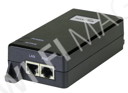 Блок питания Max Link MAXPI60-10G 802.3af/at/bt, 55V, 1.1A, 60W, 10Gigabit PoE Injector инжектор питания