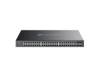 Управляемые коммутаторы с PoE TP-Link SG2452LP Omada, 52--портовый гигабитный Smart с 32 PoE+ и 4 SFP портами коммутатор