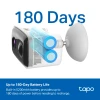 TP-Link Tapo C400, 2Мп умная беспроводная уличная с питанием от аккумулятора 5200 мАч Wi‑Fi-камера
