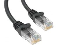 Кабельная продукция Conexpro Patch Cable UTP, CAT5e, CCA (5 метров) патч-кабель черный