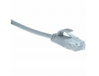 Кабель патч-корд Masterlan Comfort patch cable UTP, Cat6, extra slim, 0.5 м, неэкранированный, серый