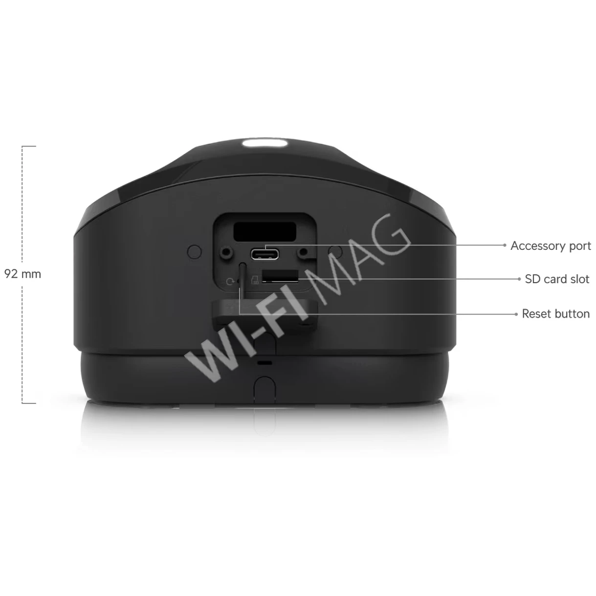 Ubiquiti UniFi G6 180 Camera Black, 16 Мп уличная PoE+ c панорамным охватом 180° черная IP-видеокамера