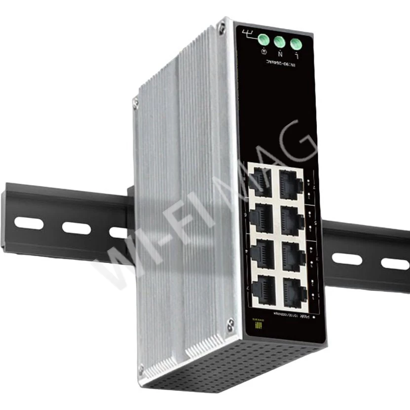 Conexpro GNT-IG1008GL-AC, промышленный 8-портовый (1 Гбит/с) неуправляемый коммутатор