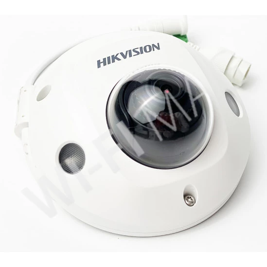 Hikvision DS-2CD2543G2-IS(2.8 mm) 4Мп уличная купольная с EXIR-подсветкой до 30 м и микрофоном IP-видеокамера