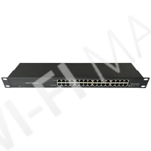 Conexpro POE-PAN16-GBM, 16-портовая гигабитная пассивная PoE-панель для 19" стойки