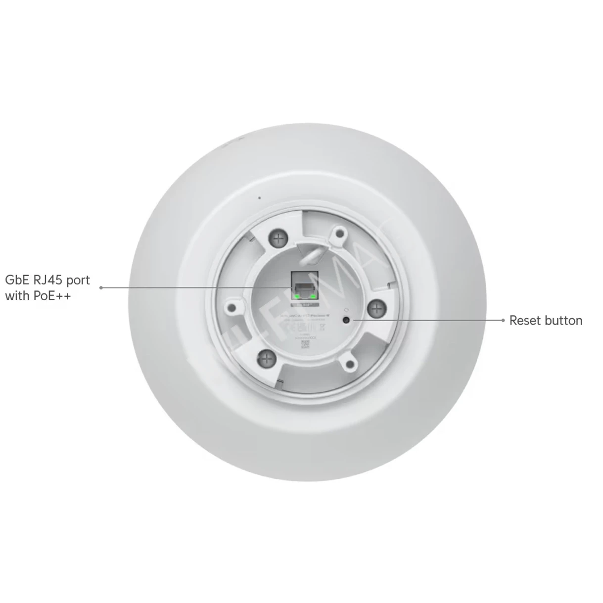 Ubiquiti UniFi AI PTZ Precision Camera White, 8 Мп уличная PoE++ с 31-кратным зумом и технологией LiDAR белая IP-видеокамера
