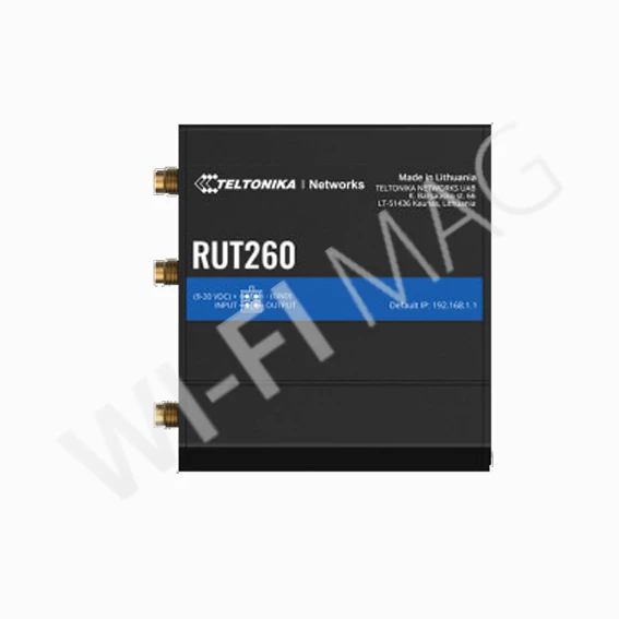 Teltonika RUT260 LTE Router, промышленный сотовый маршрутизатор