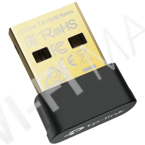 TP-Link Archer TX10UB Nano AX900, двухдиапазонный беспроводной USB‑адаптер 2.0 Wi-Fi 6 с поддержкой Bluetooth 5.3